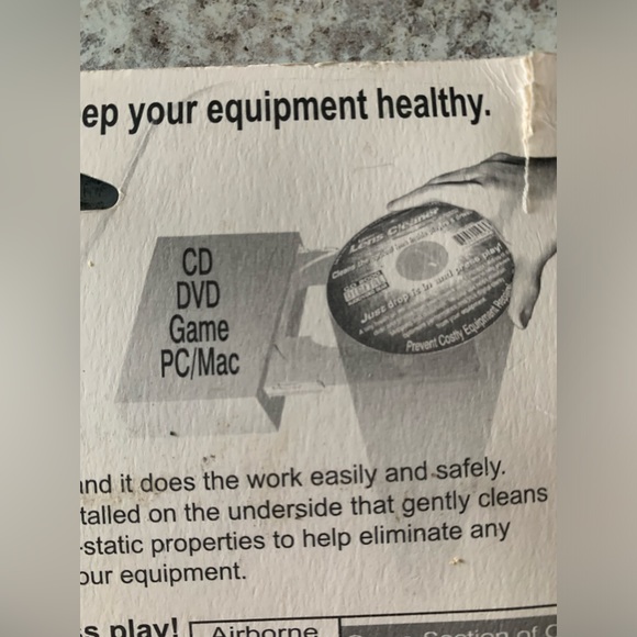 CD 2000 Laser Lens Cleaner for Disc Drives CD DVD GAME PC/MAC Anti-Static - Picture 5 of 6